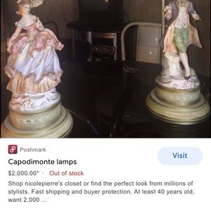 Capodimonte Lamps